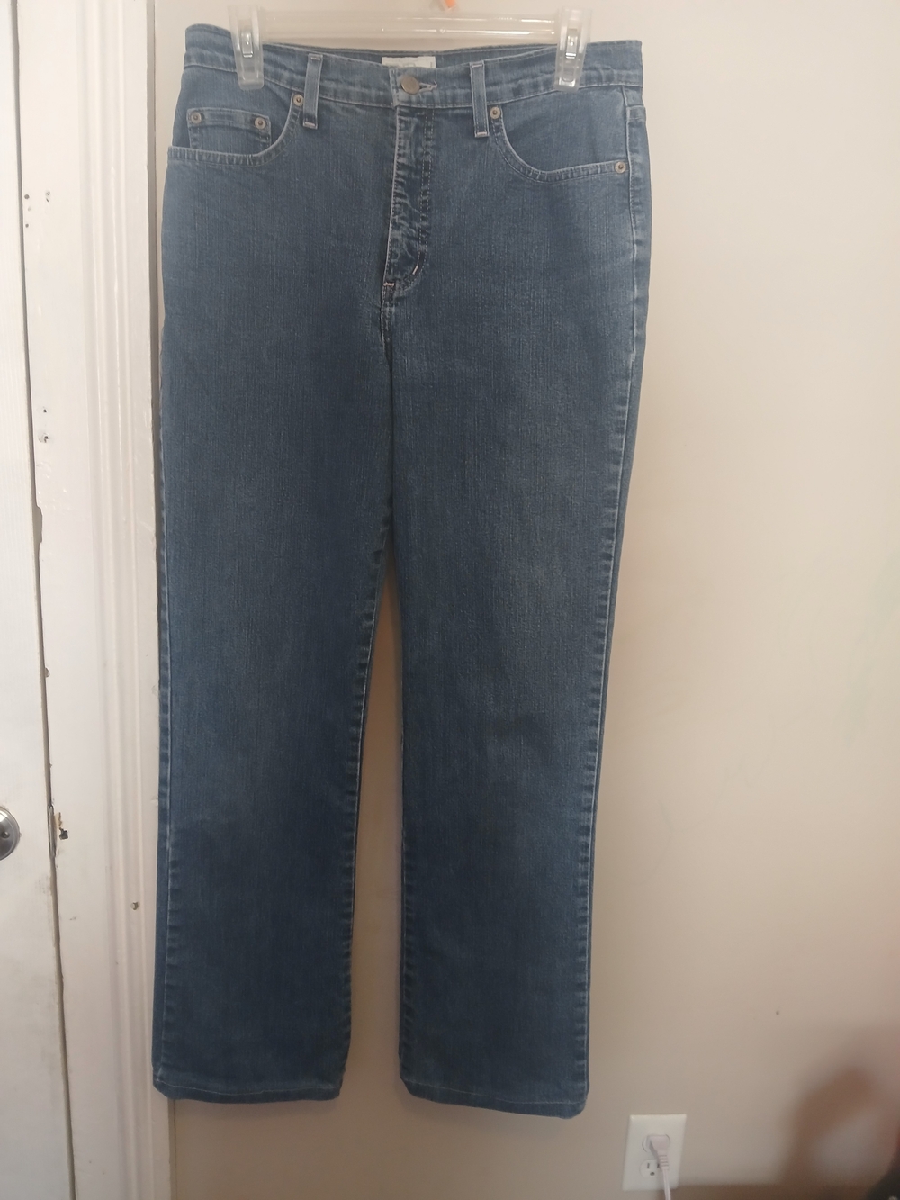 French Dressing Vintage Women's Boot Cut Jeans in Medium Blue